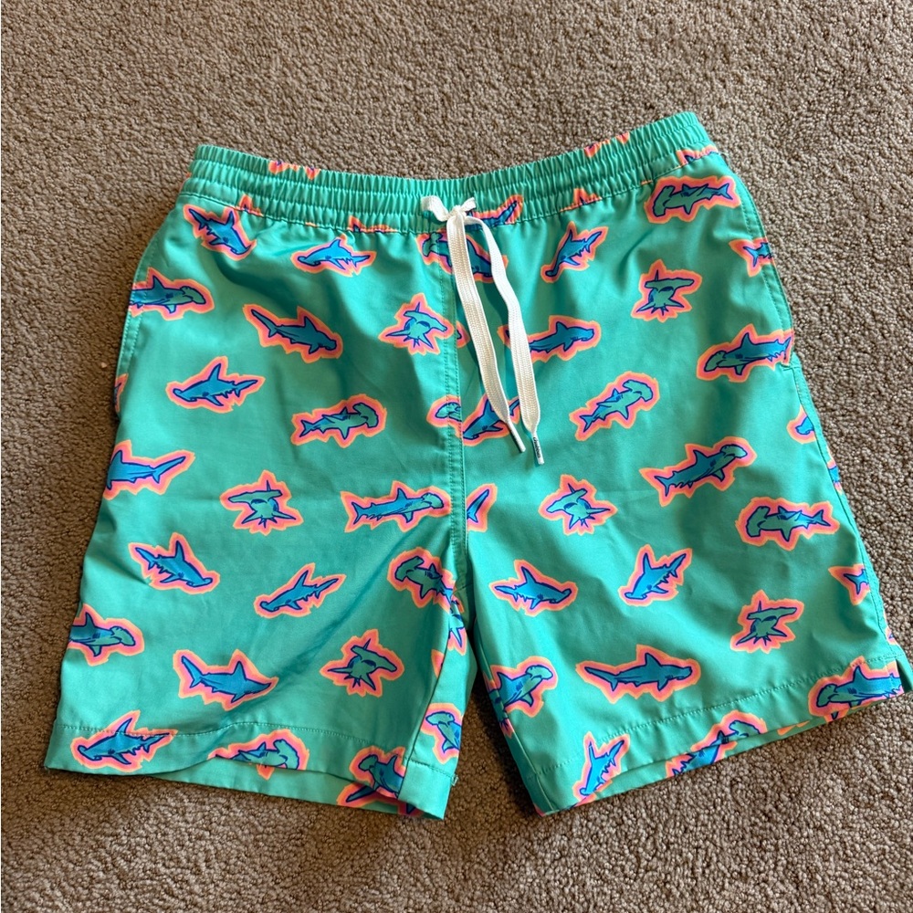 Chubbies Swim trucks with boxer Briefs.